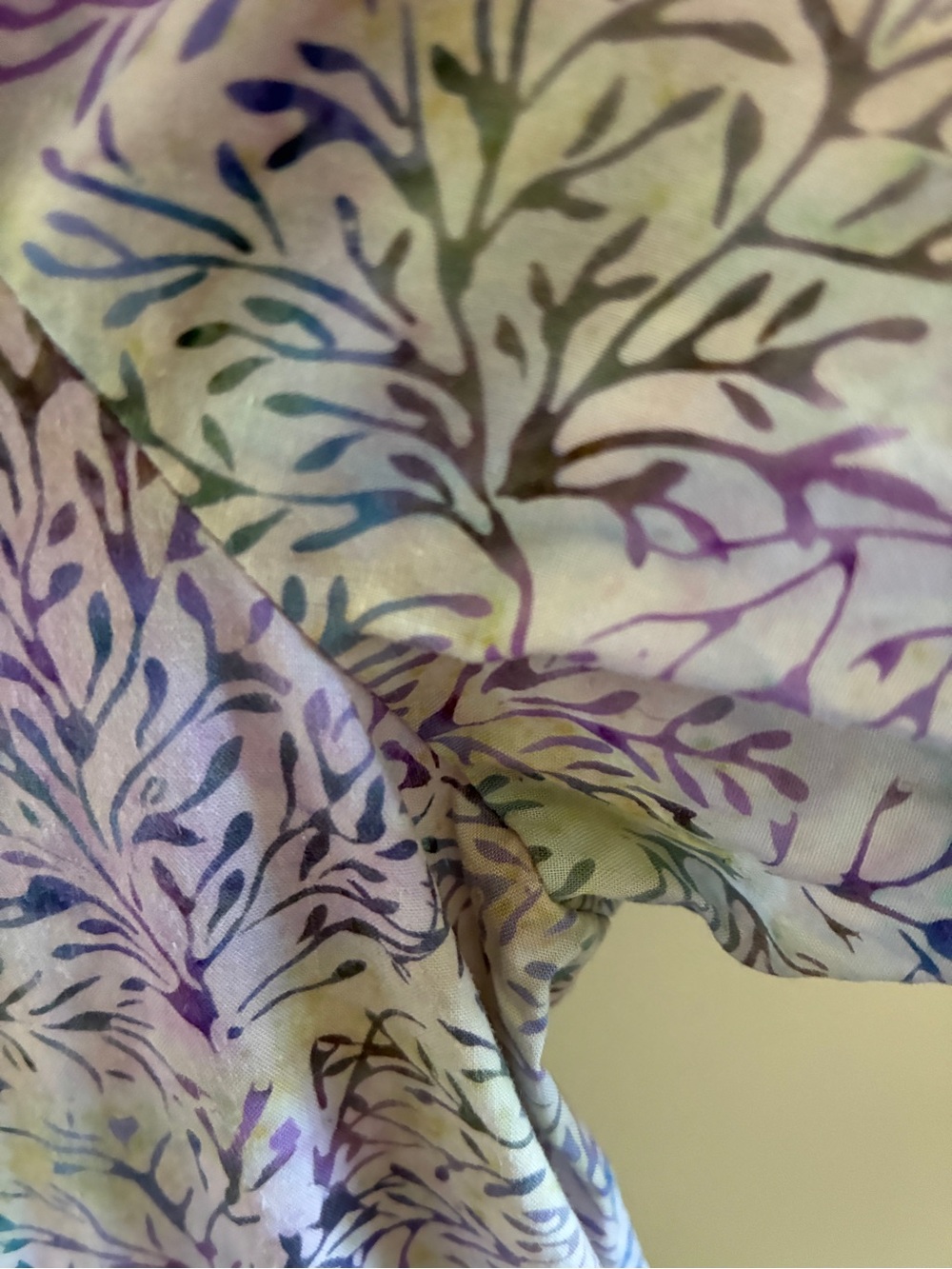Women's Lavender Floral Short-Sleeve Maxi Dress - Picture 9 of 11